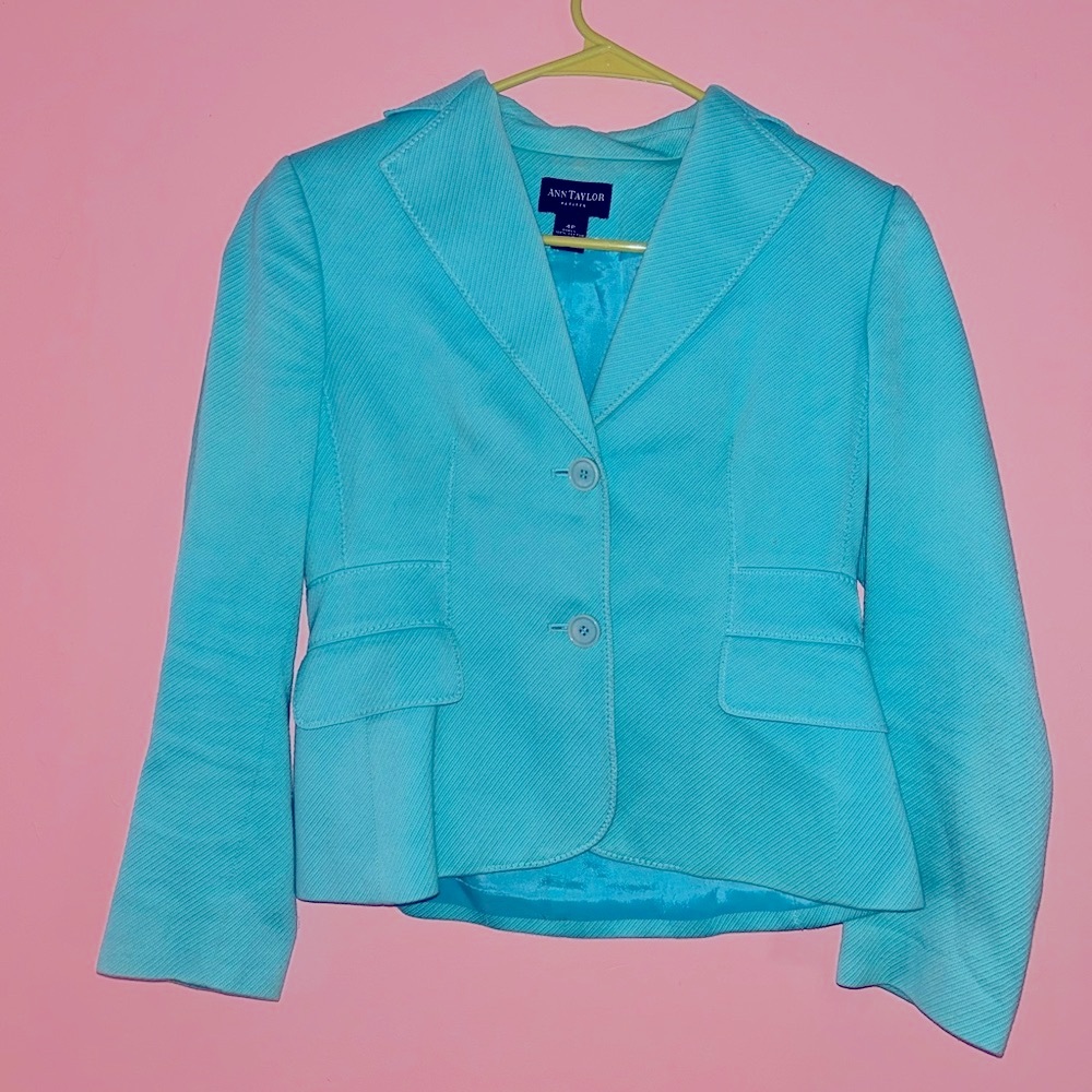 Teal Blazer